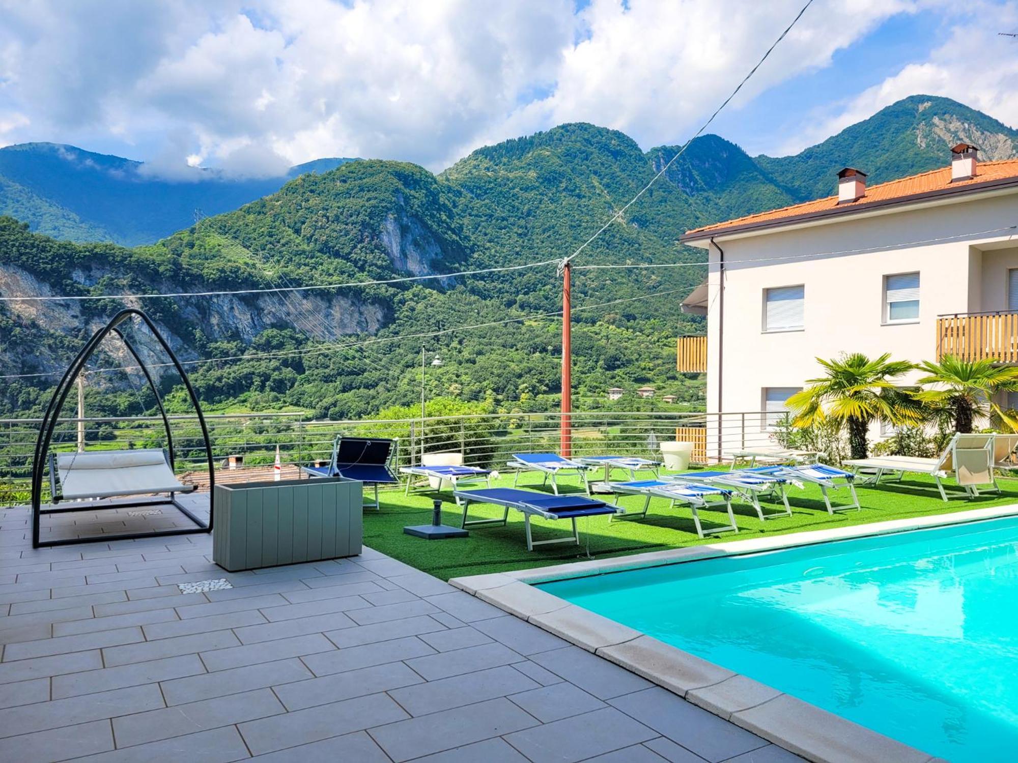 Infinity View Garda Lake Тенно Экстерьер фото