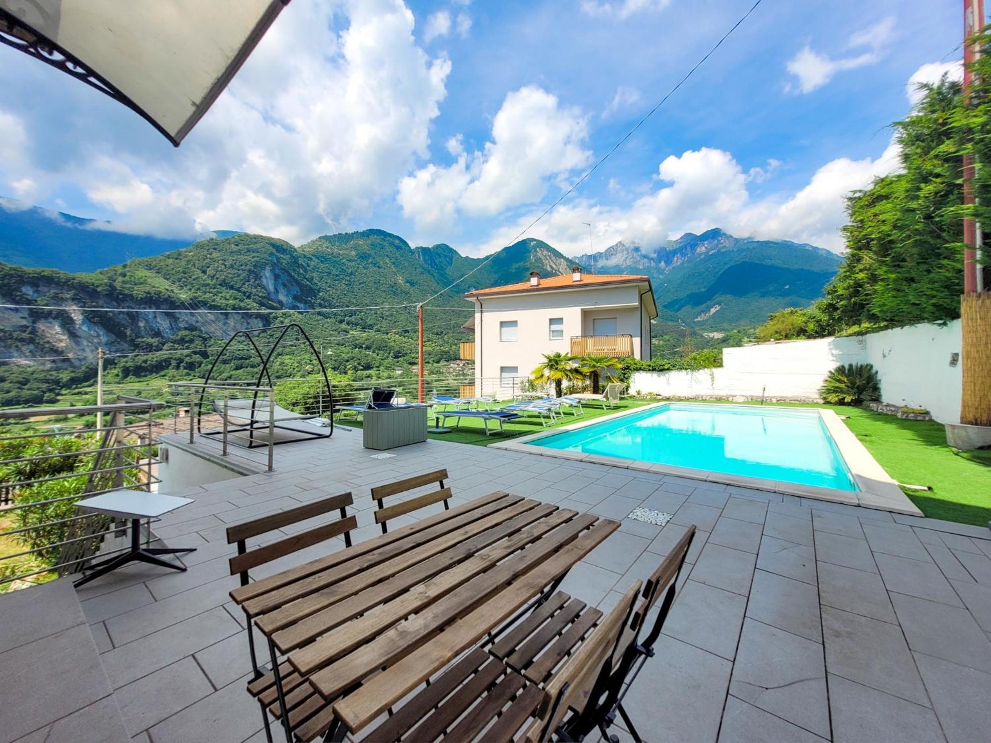 Infinity View Garda Lake Тенно Экстерьер фото
