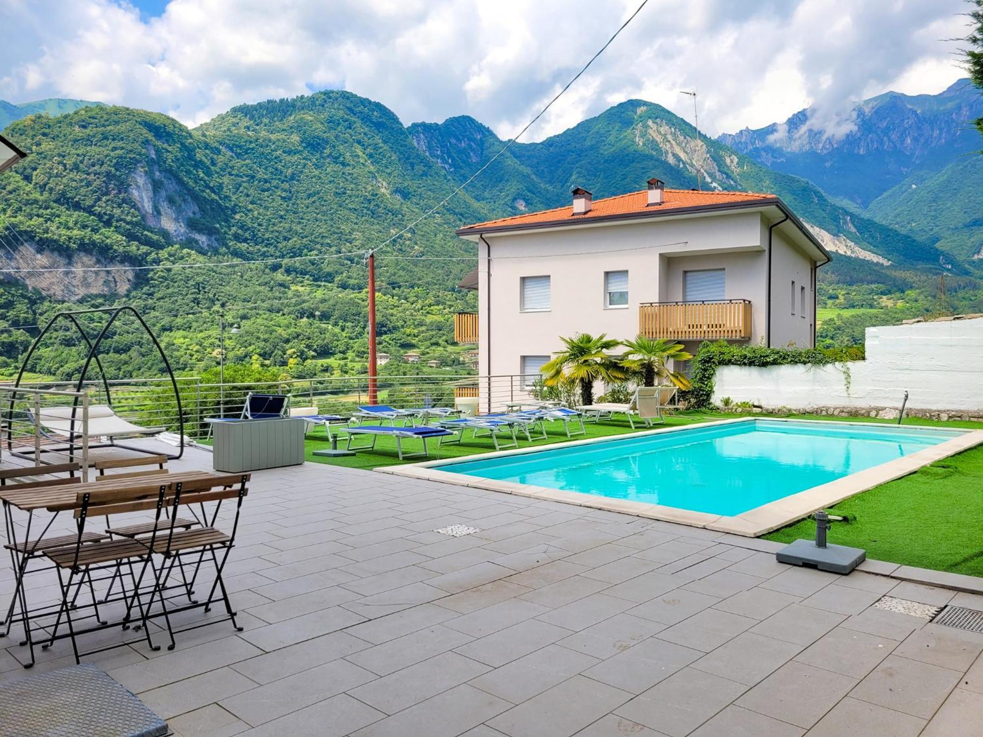 Infinity View Garda Lake Тенно Экстерьер фото